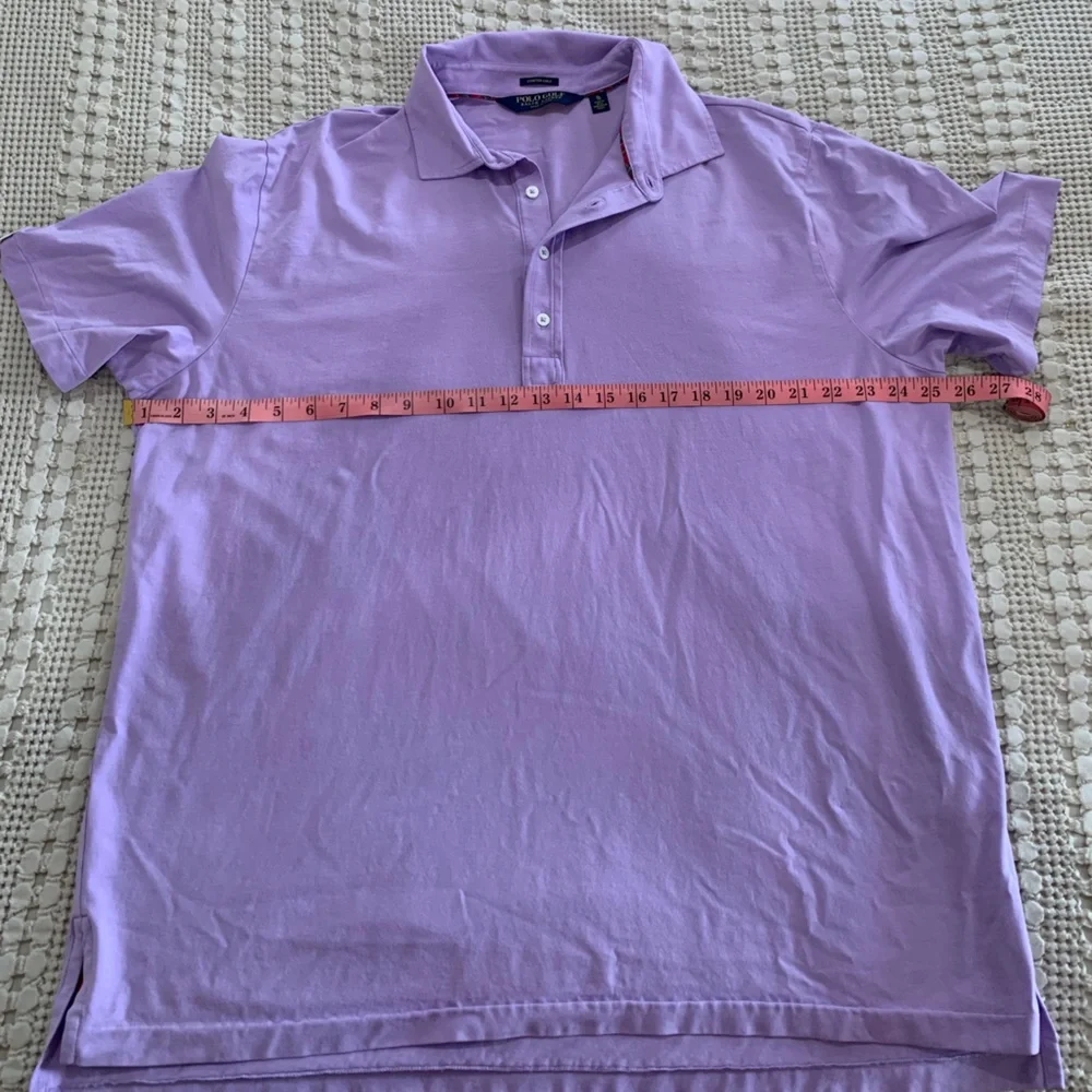 Ralph Lauren Polo Short Sleeved Sz XL Purple EUC